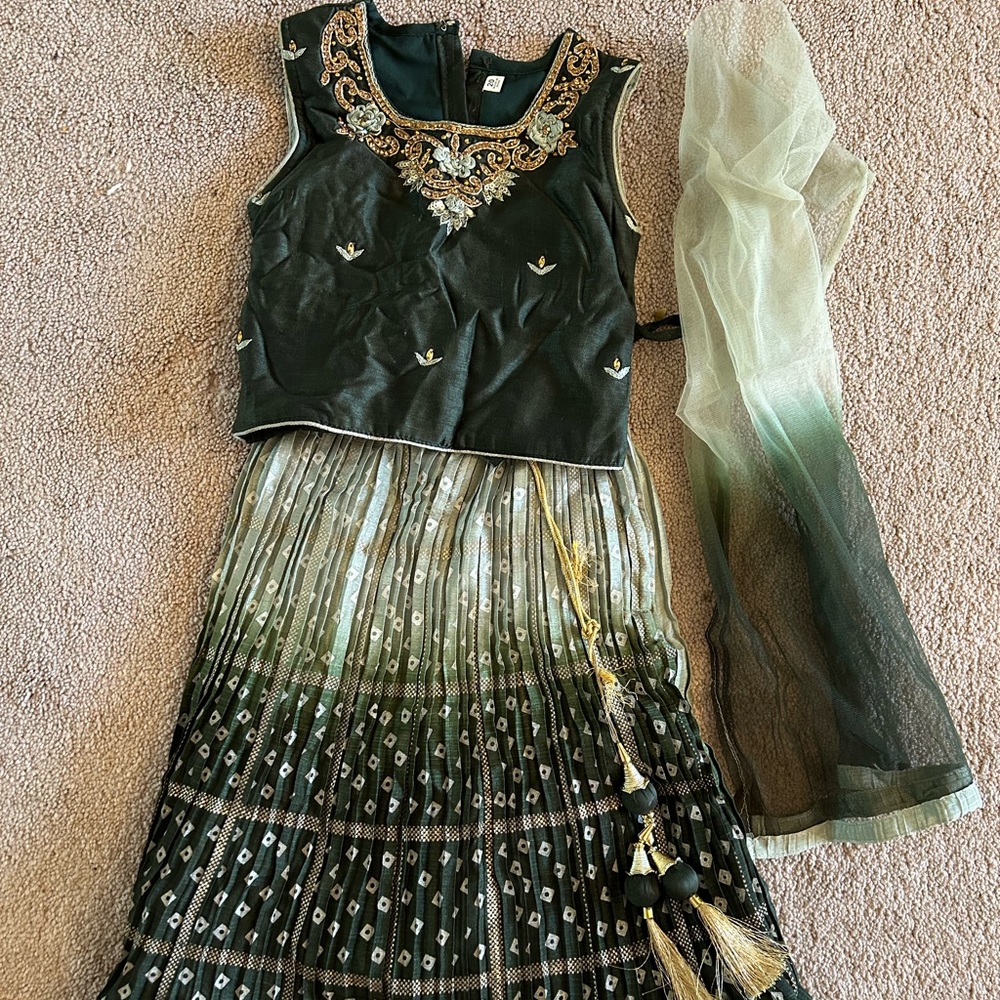 Toddler Indian dress attire. Size 20 (12-18m) Purchased in India.
